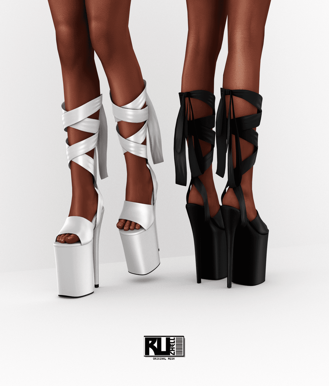 Скриншот мода Туфли на платформе Xana Heels